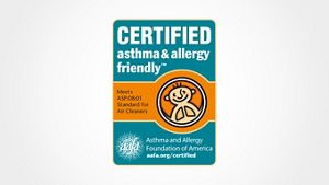 Сертифицированный логотип для астмы и аллергии