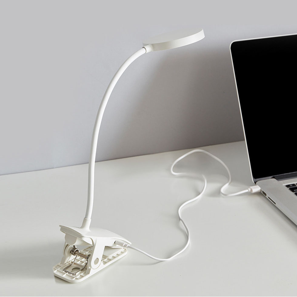 Портативная настольная светодиодная лампа Portable LED Charging Clamping Lamp (DK-00370)