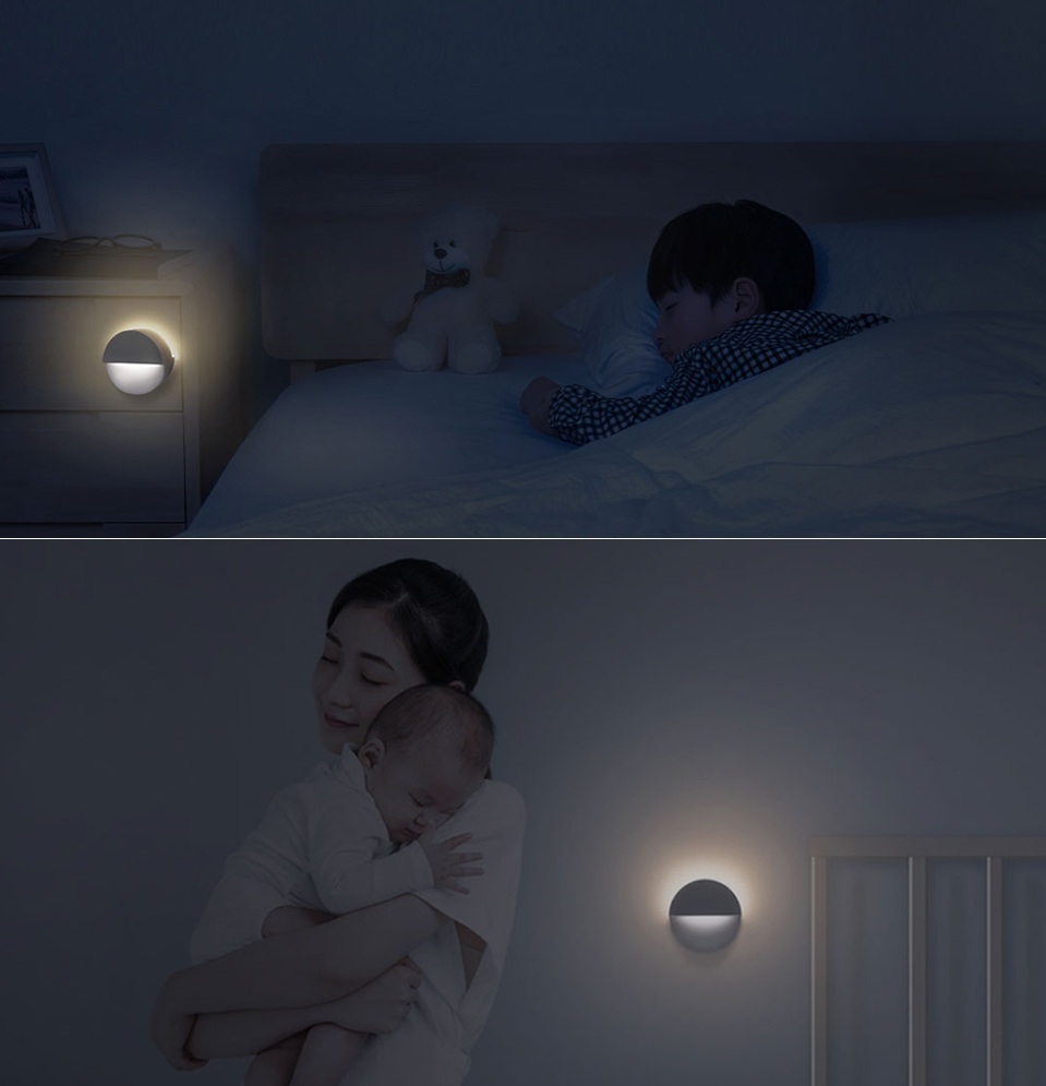 Ночная лампа Mijia Philips Bluetooth Night Light White в детской