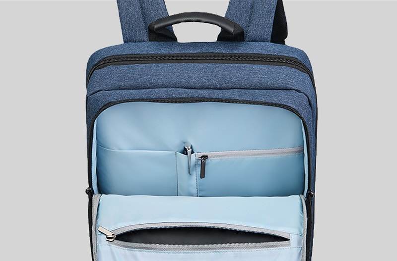 Рюкзак RunMi 90 Points Classic Business Backpack карманы на замках
