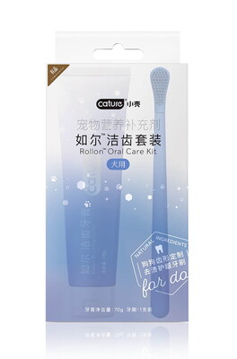 Зубная паста и щетка для собак Xiaomi Сature Rollon Oral Care Kit