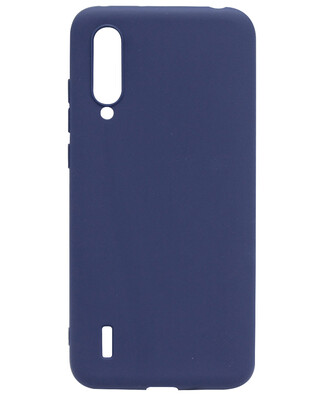 Накладка EG для Xiaomi Mi9 Lite силиконовая матовая синяя