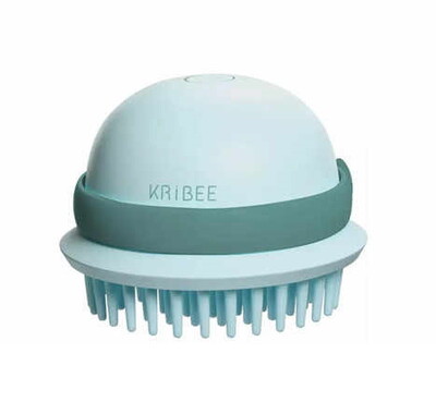Расческа массажная антистатическая Xiaomi Kribee Electric Massage Comb Blue