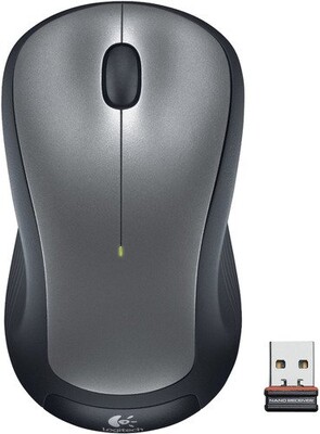 Мышь беспроводная Logitech Wireless Mouse M310 Silver-Black USB 910-003986