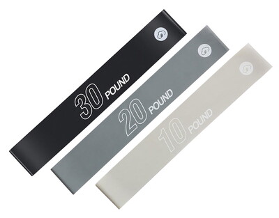 Резинки для фитнеса Xiaomi Yunmai Energy Elastic Ring Set Grey YMRB-L600 3 шт