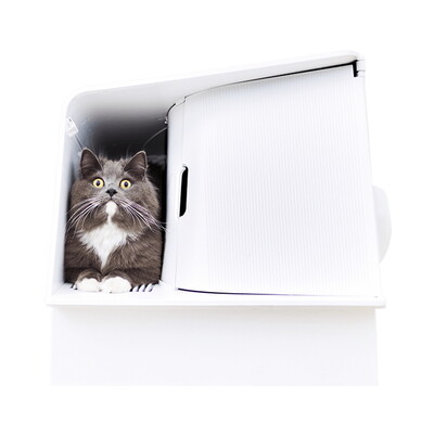 Лоток для кошек Xiaomi White Villa Cat Litter Box