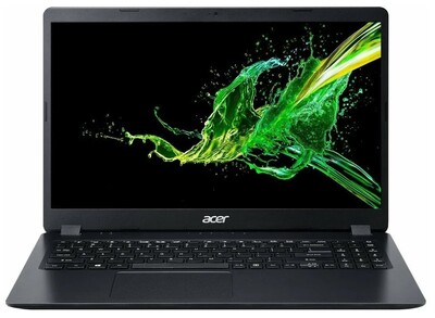 Ноутбук Acer Aspire 3 A315-56-334Q (Intel Core i3 1005G1 1200MHz/15.6"/1920x1080/4GB/128GB SSD/DVD нет/Intel UHD Graphics/Wi-Fi/Bluetooth/Без ОС) Черный NX.HS5ER.015