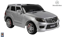 Электромобиль Mercedes-Bens AMG 12V R/C silver с резиновыми колесами