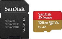 Карта памяти SanDisk Extreme Plus MicroSD Class 10 170 Mb/s 128GB + SD адаптер SDSQXBZ-128G-GN6MA