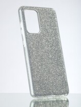 Накладка силиконовая противоударная для Samsung A33 5G серебро