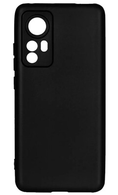 Накладка EG для Xiaomi 12 Lite силиконовая матовая черная
