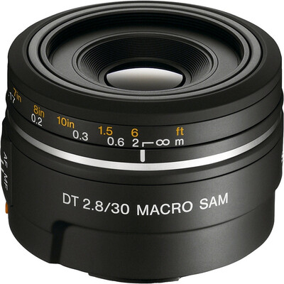 Объектив Sony 30mm f/2.8 DT Macro SAM SAL-30M28