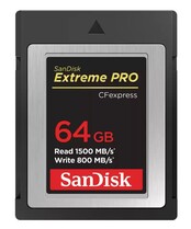 Карта памяти SanDisk Extreme Pro CFexpress Type B 64GB R/W 1500/800 МБ/с