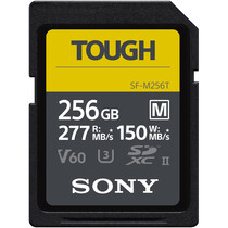 Карта памяти Sony SF-M Tough SDXC 256GB Class10 UHS-II 150/277Mb/s SF-M256T